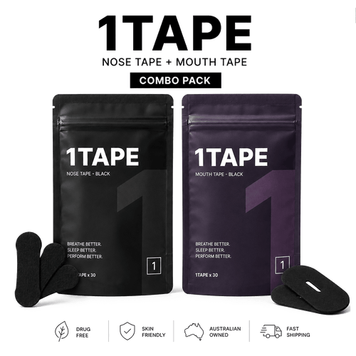 Nose + Mouth Tape Combo Pack - 1TAPE